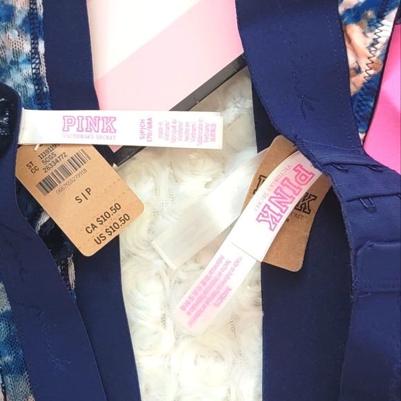 2PC VICTORIA'S SECRET ENSIGN TIE DYE SET 34C Small - Picture 5 of 5